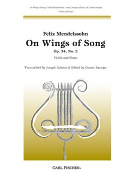 On Wings of Song by Mendelssohn Felix for