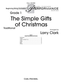 The Simple Gifts of Christmas by - Clark Larry - for