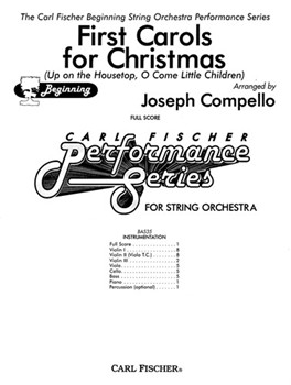 First Carols for Christmas by - Compello Joseph - for