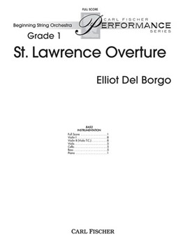 St Lawrence Overture by Del Borgo Elliot for Full Score