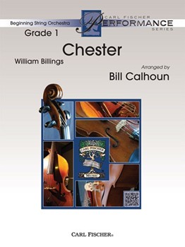 Chester by Billings William - Calhoun Bill - for String Orchestra