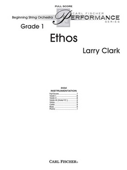 Ethos by Clark Larry for Full Score