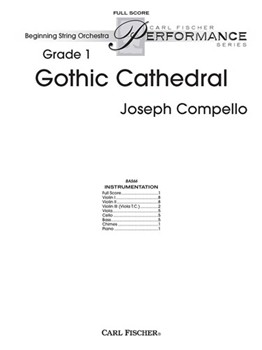 Gothic Cathedral by Compello Joseph for Full Score