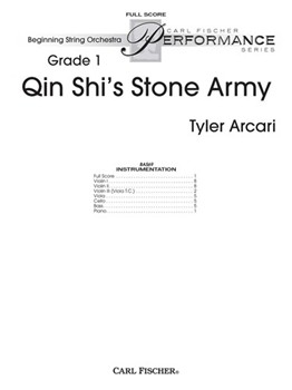 Qin Shi's Stone Army by Arcari Tyler for Score