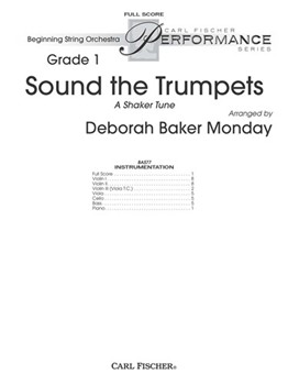 Sound the Trumpets by Shaker Tune - Monday Deborah Baker - for