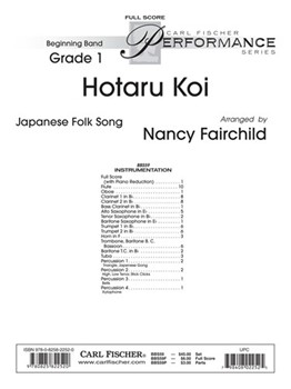 Hotaru Koi by Anonymous - Fairchild N - for Full Score