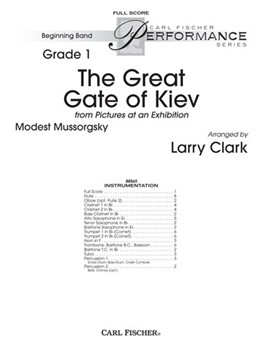 The Great Gate of Kiev by Mussorgsky Modest - Balent Andrew - for