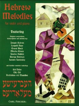 Hebrew Melodies by Various - Wen Eric - for Violin Sol
