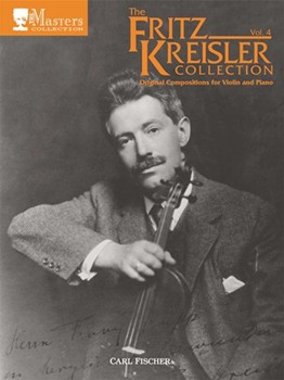 Fritz Kreisler Collection Volume 4 by Kreisler Fritz Eric Wen for Violin Collection (Vol 4)