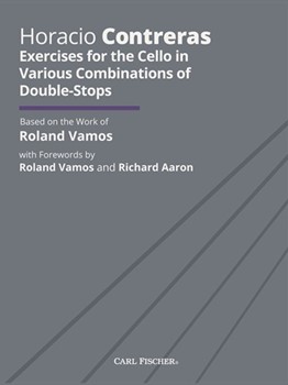 Excercises for the Cello in Various Combinations of Double-Stops by Vamos Roland - Contreras Horacio - for Cello