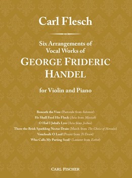 Six Arrangements of Vocal Works of George Frideric Handel