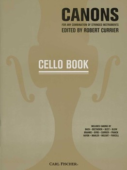 Canons by Various - Currier Robert - for Cello Part