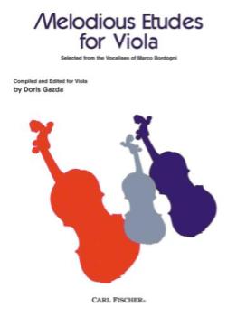 Melodious Etudes for Viola