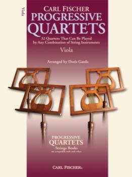 Carl Fischer American Folk Song, Gazda D  Progressive Quartets for Strings - Viola
