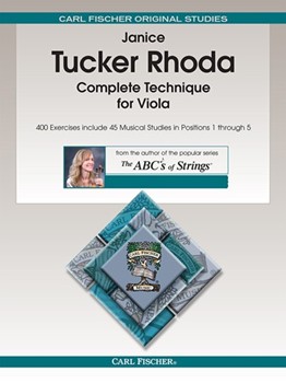 Complete Technique For Viola Book 1 by Rhoda Janice Tucker for Viola