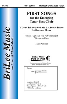First Songs for the Emerging Tenor-Bass Choir by Patterson Mark for Unison