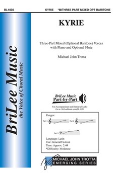 Kyrie by Trotta Michael John for 3-Part Mixed and Piano