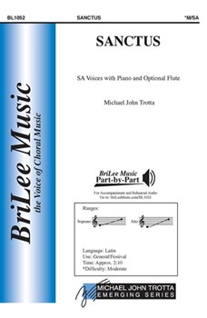 Sanctus by Trotta Michael John for SA and Piano