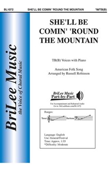 She'll Be Comin' 'Round the Mountain by American Folk Song - Robinson Russell L - for TB(B) and Piano (American Folk Song)