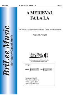 Medieval Fa La La by Wright Reginal for SA a cappella