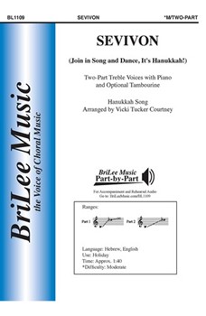 Sevivon - Join in Song and Dance it's Hanukkah by Hanukkah Song - Courtney Vicki Tucker - for 2-Part and Piano (Hanukkah Song)