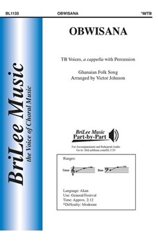 Obwisana by Ghanaian Folk Song - Johnson Victor C - for TB a cappella