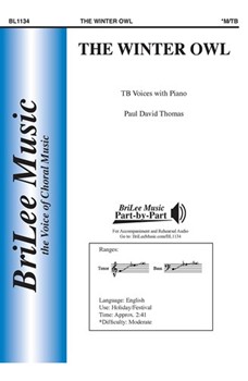 Winter Owl by Thomas Paul David William Shakespeare for TB and Piano