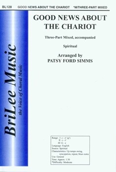 Good News About The Chariot by Turner Patsy Simms - Simms Patsy - for 3-Part Mixed