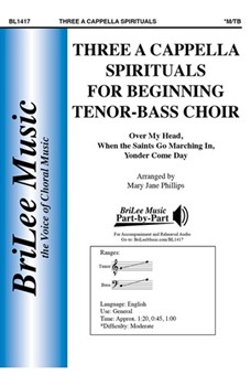 Three A Cappella Spirituals for Beginning Tenor Bass Choir