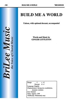 Build Me A World by Littleton Ginger for Unison