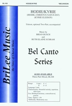 Hodie Kyrie by Schram and Busch for 2-Part