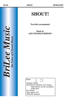 Shout by Bernon Amy F for 2-Part