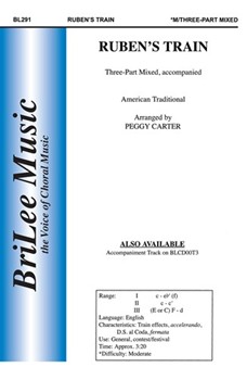 Ruben's Train by Peggy Carter - Carter Peggy - for 3-Part Mixed