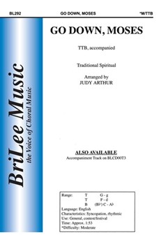 Go Down Moses by Spiritual - Arthur Judy - for TTB