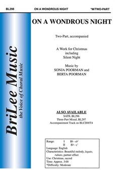 On A Wondrous Night by Poorman Sonja and Berta for 2-Part