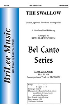 Swallow The by - Schram Ruth Elaine - for Unison/2-Part