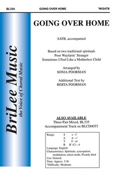 Going Over Home by Poorman Sonja - Poorman Sonja - for SATB