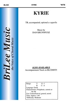 Kyrie by Krunnfusz Dan for TB Sacred