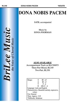 Dona Nobis Pacem by Poorman Sonja for SATB