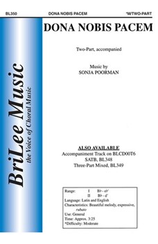 Dona Nobis Pacem by Poorman Sonja for 2-Part