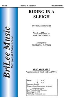 Riding In A Sleigh by Donnelly Mary - Strid George - for 2-Part