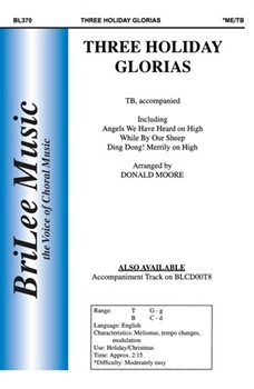 3 Holiday Glorias by - Moore Donald - for TB Sacred
