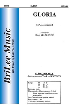 Gloria by Krunnfusz Dan for SSA