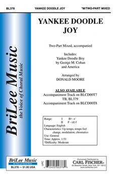 Yankee Doodle Joy by Cohan George M - Moore Donald - for 2-Part