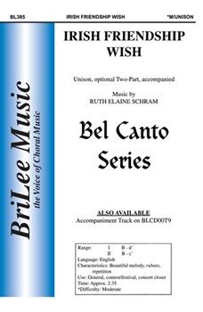 Irish Friendship Wish by Schram Ruth Elaine - Schram Ruth Elaine - for Unison