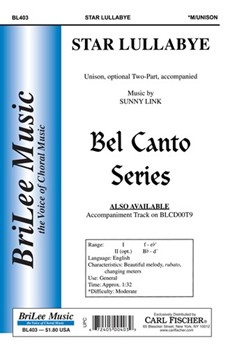 Star Lullabye by Link Sunny for Unison/2-Part