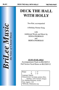 Deck The Hall With Holly by Poorman Sonja and Berta for 2-Part