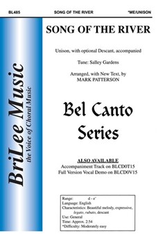 Song Of The River by Patterson Mark - Patterson Mark - for Unison