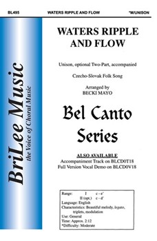 Waters Ripple & Flow by Mayo Becki Slagle - Mayo Becki Slagle - for Unison/2-Part