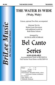 Water Is Wide by Schram Ruth Elaine - Schram Ruth Elaine - for Unison/2-Part